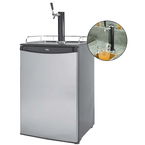 Cal Flame - Beer Tap Refrigerator - BBQ09843B - Outdoor Kitchen by Cal Flame | Buy at Agent BBQ