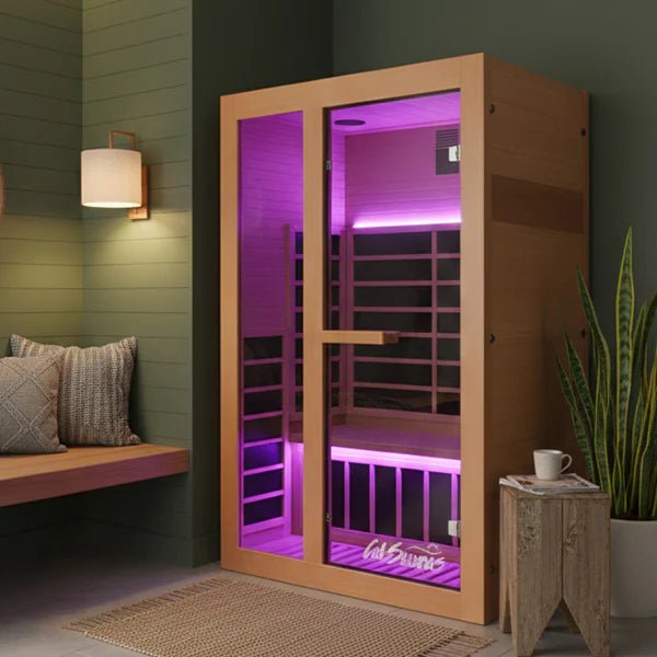 Cal Saunas Solara - 2 | 2 Person Infrared Sauna - by Cal Saunas | Buy at Agent BBQ