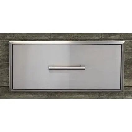 Coyote 28" Single Sealed Storage Drawer - C3 - SSD28 - Outdoor Kitchens by Coyote Outdoor Living | Buy at Agent BBQ