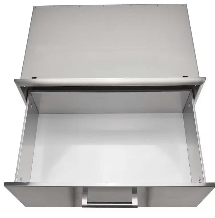 Coyote 32 Inch Single Storage Drawer - C3 - SSD - by Coyote Outdoor Living | Buy at Agent BBQ