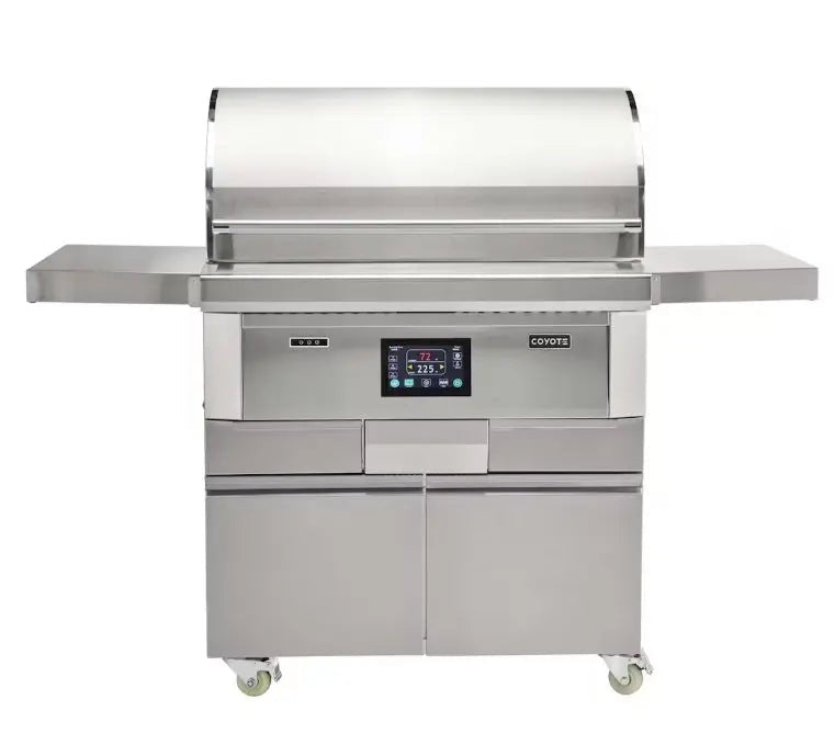 Coyote 36 Inch Freestanding Pellet Grill - C2P36 - FS - Pellet Grills by Coyote Outdoor Living | Buy at Agent BBQ