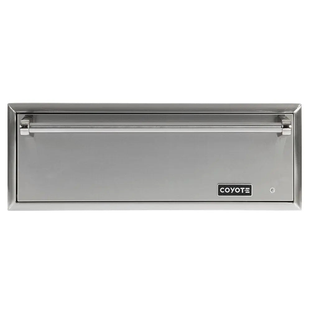 Coyote Stainless Steel Warming Drawer - C3 - WD - by Coyote Outdoor Living | Buy at Agent BBQ