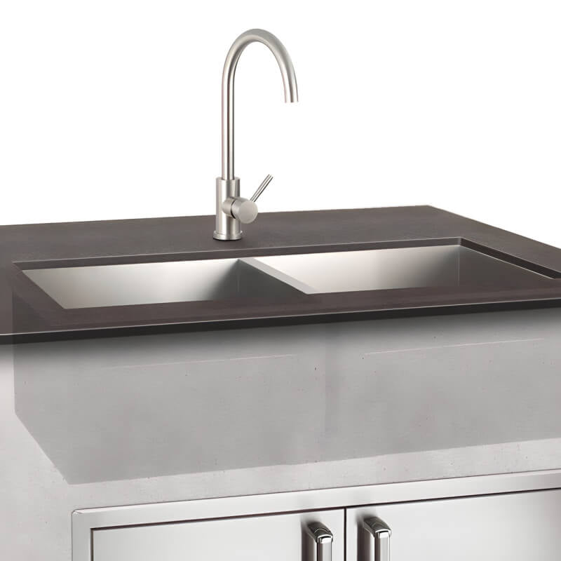 Fire Magic Stainless Steel Mixer Faucet - 3836 - by Fire Magic | Buy at Agent BBQ