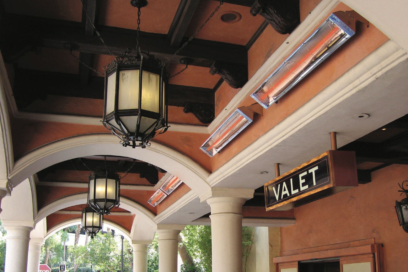 Infratech W-Series Single Element 3000Watt Outdoor Infrared Electric Heater | 240V