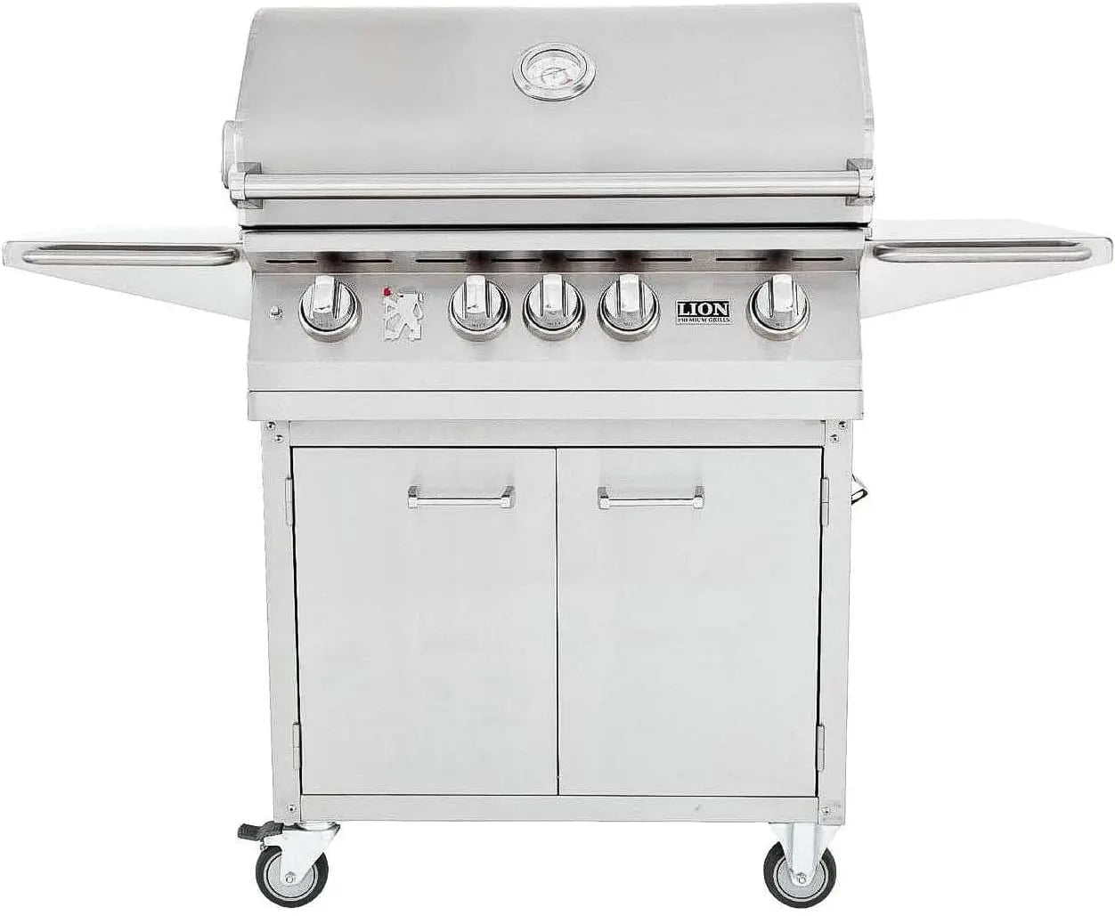 Lion 75000 32 Inch Stainless Steel Freestanding Gas Grill - by Lion Premium Grills | Buy at Agent BBQ