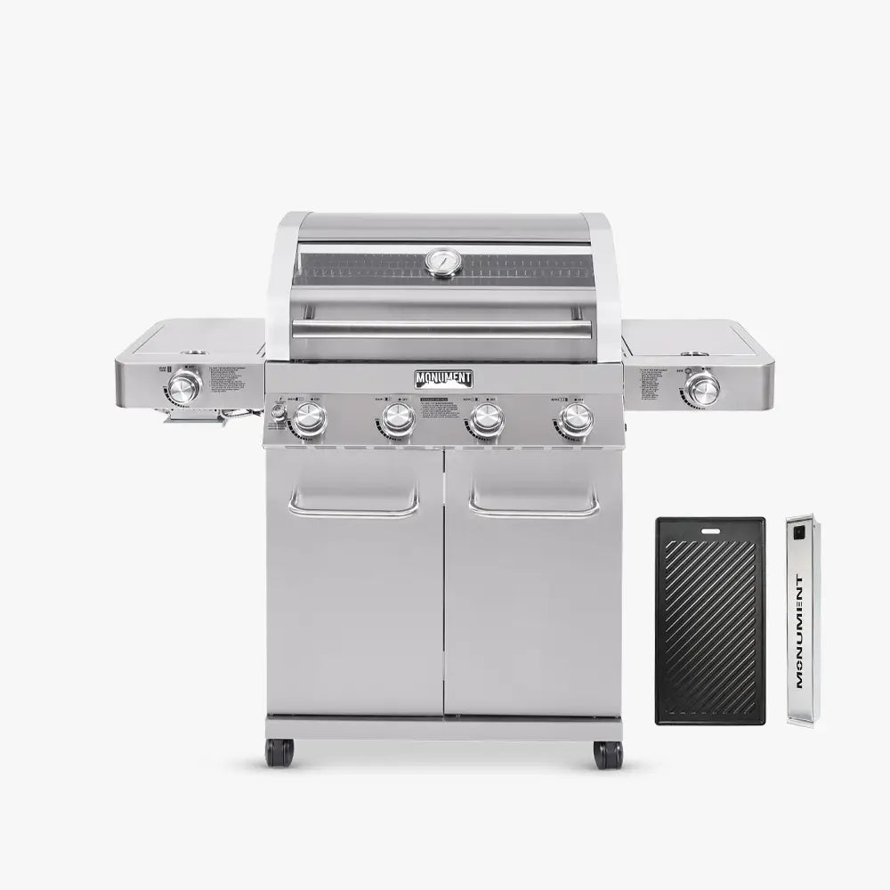 Monument Grills - Stainless Infrared Propane Gas Grill - 35633 - by Monument Grills | Buy at Agent BBQ