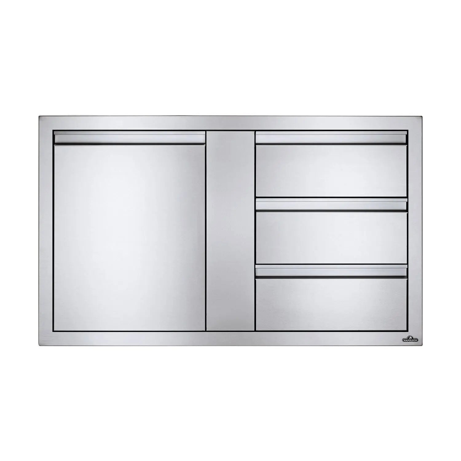 Napoleon BI - 4224 - 1D3DR - 42" x 24" Large Single Door & Triple Drawer Combo - by Napoleon | Buy at Agent BBQ