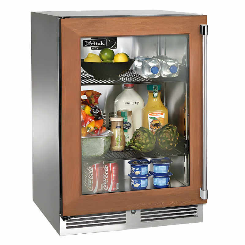 Perlick 24 - Inch Signature Series Panel Ready Glass Door Outdoor Refrigerator - HP24RO - 4 - 4 - by Perlick | Buy at Agent BBQ