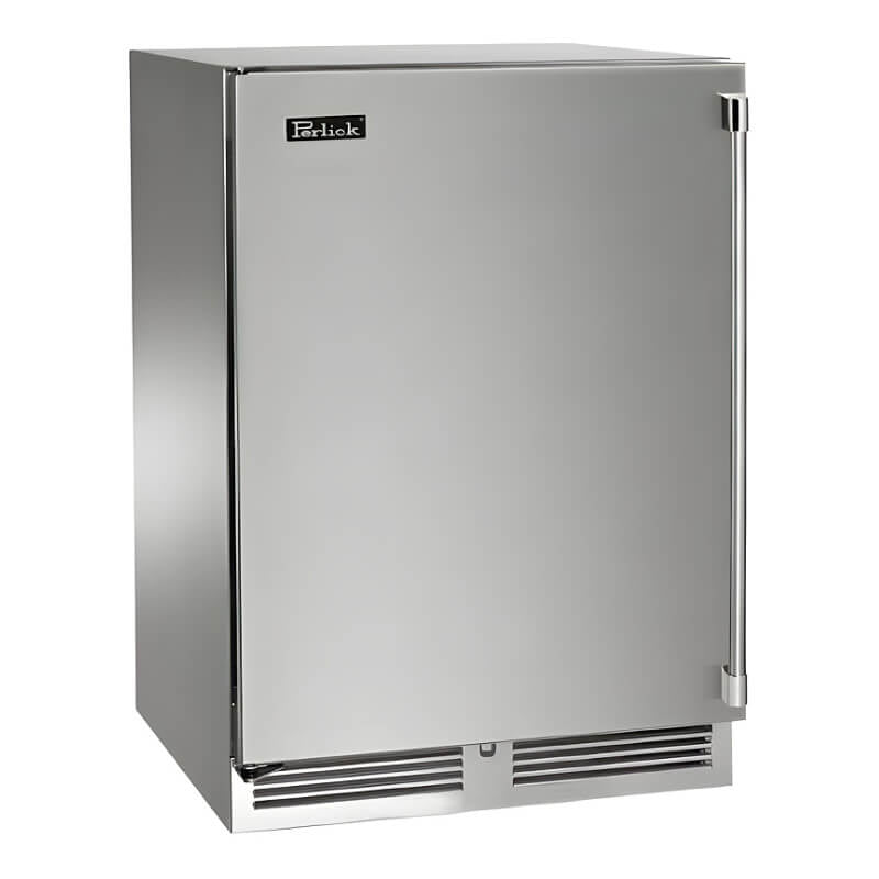 Perlick 24 - Inch Signature Series Stainless Steel Dual Zone Outdoor Refrigerator/Wine Reserve w/ Lock - HP24CO - 4 - 2 - by Perlick | Buy at Agent BBQ