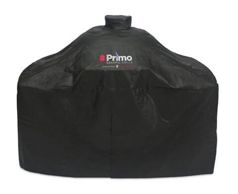Primo Grill Cover for Oval X - Large 400 and Oval Large 300 with Island Top - PG00417 - by Primo Grills | Buy at Agent BBQ