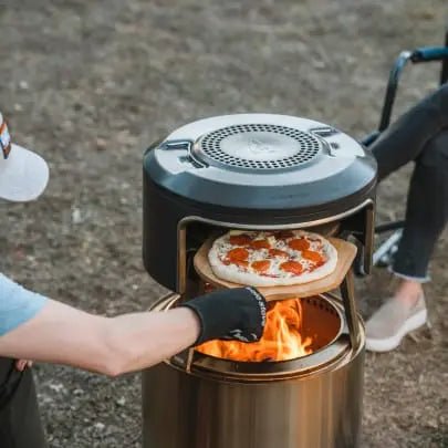 Solo Stove Bonfire Pi Fire Pizza Cooker - Outdoor Pizza Oven by Solo Stove | Buy at Agent BBQ
