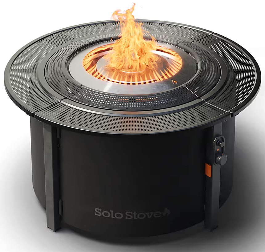 Solo Stove Infinity Flame Propane Fire Pit in Black - FPSURROUND - GAS - Fire Pit by Solo Stove | Buy at Agent BBQ