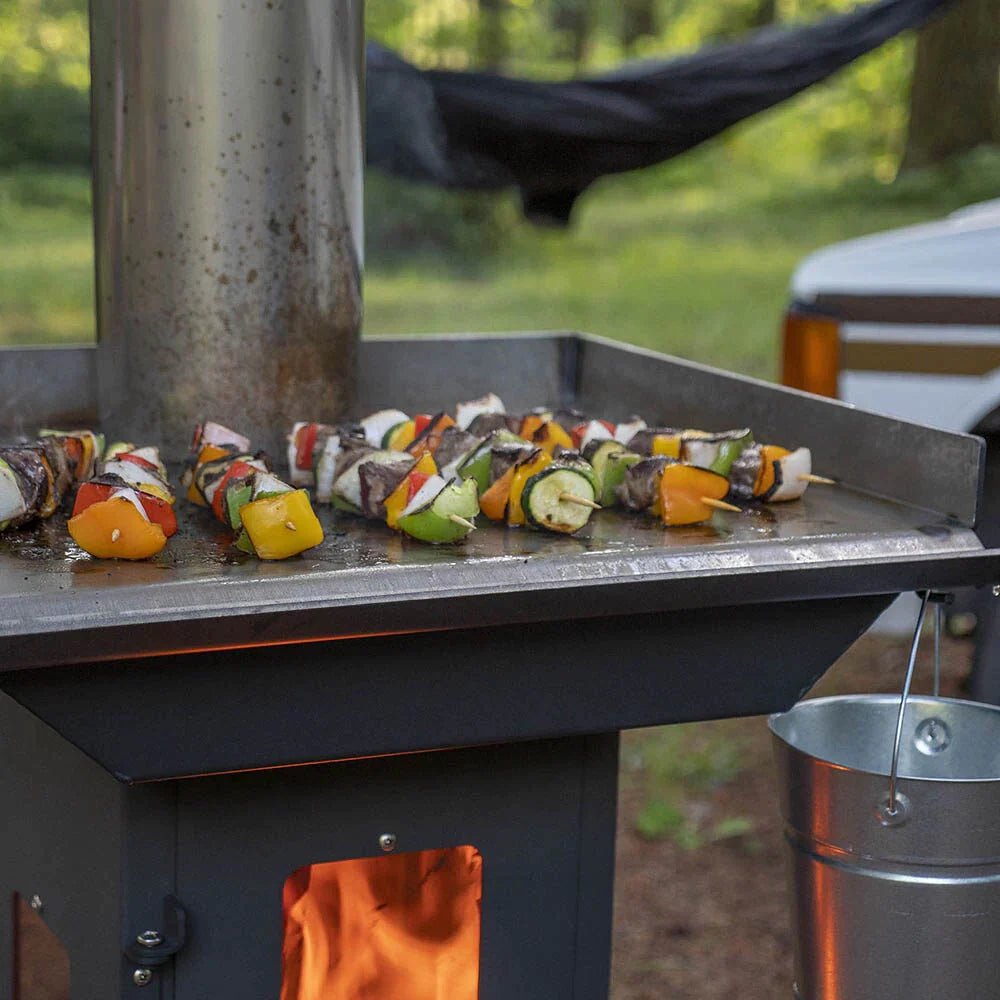 Timber Stoves Griddle Top - ADD ON ONLY - Patio Heater Accessory by Timber Stoves | Buy at Agent BBQ