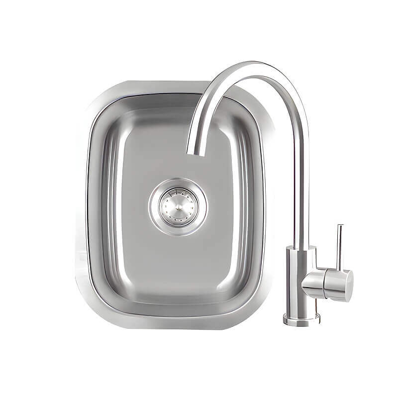 TrueFlame 19 X 15 - Inch Undermount Sink - TF - NK - 19U - by TrueFlame | Buy at Agent BBQ