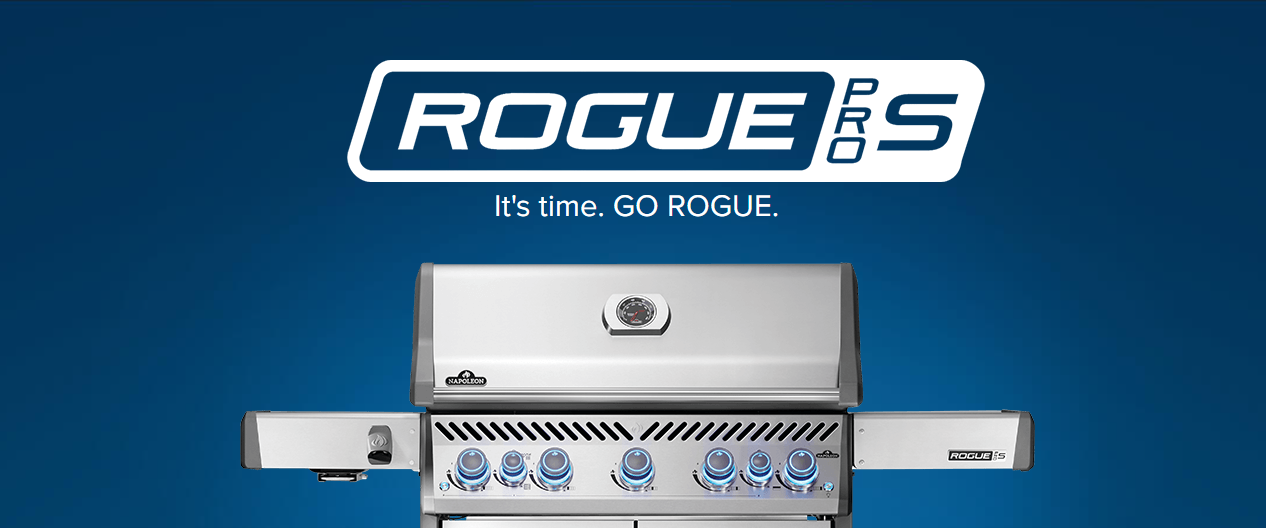 Napoleon Rogue PRO-S Grills with Infrared Burners and Stainless Steel Design 2025