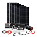 1200 Watt 24v Complete Solar Kit Rich Solar