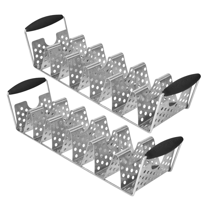 2 Pack Taco Racks - Agent BBQ