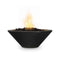 24" Cazo Fire Bowl- GRFC Concrete- OPT-24RFO The Outdoor Plus