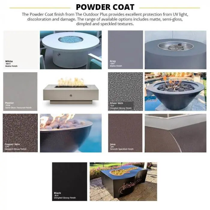 27" Sedona Powder Coated Fire Bowl- OPT-27RPCFO The Outdoor Plus