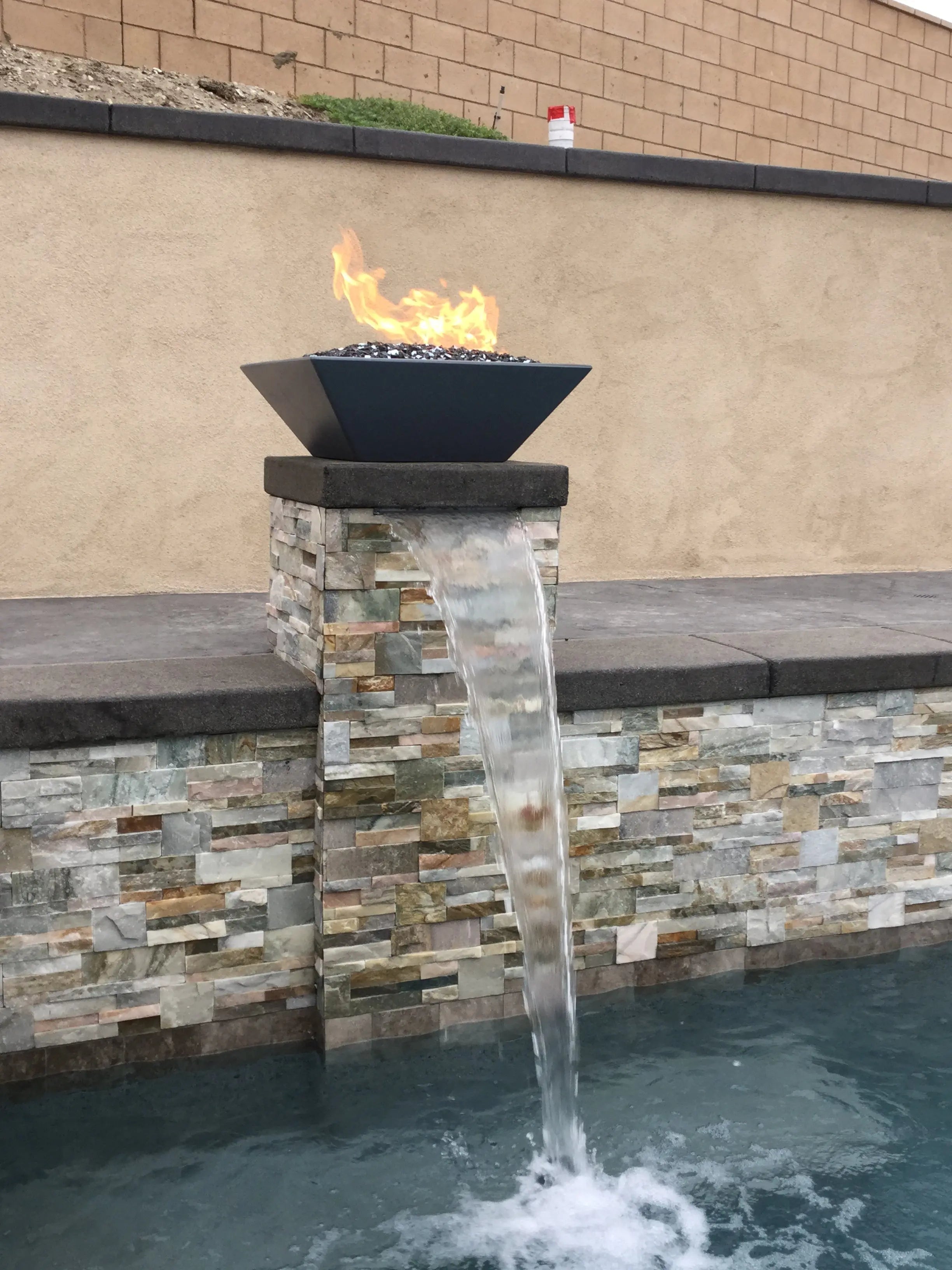30" Maya GFRC Fire Bowl- OPT-30SFO The Outdoor Plus