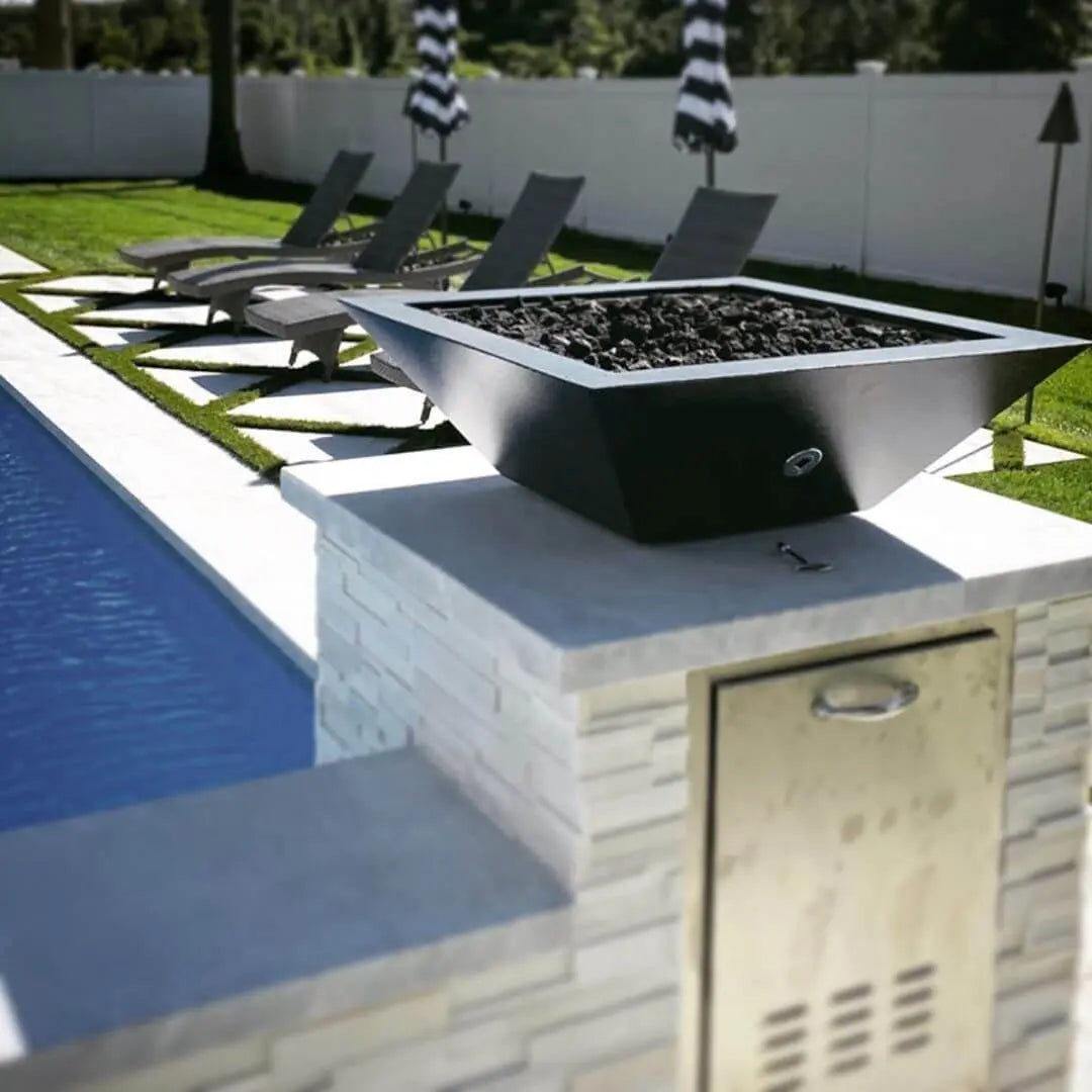 30" Maya GFRC Fire Bowl- OPT-30SFO The Outdoor Plus