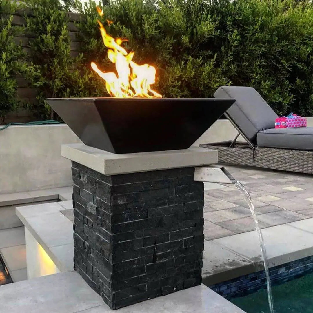 30" Maya GFRC Fire Bowl- OPT-30SFO The Outdoor Plus