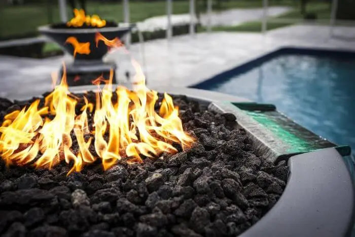 36" Cazo Fire and Water Bowl - OPT-36RFW The Outdoor Plus