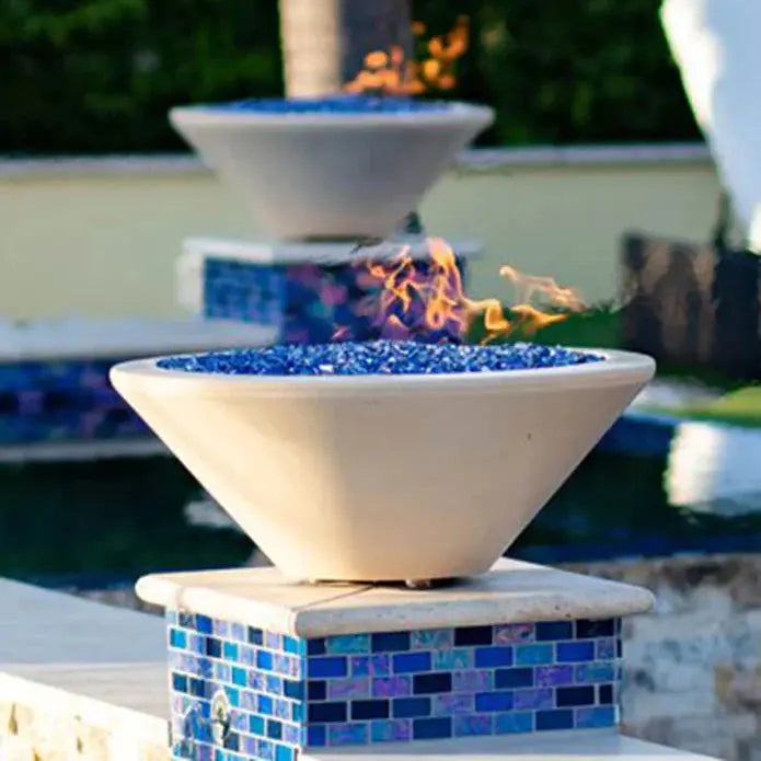 36" Cazo GFRC Fire Bowl- OPT-36RFO The Outdoor Plus