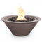 36" Cazo Powder Coated Fire Bowl- OPT-R36PCFO The Outdoor Plus