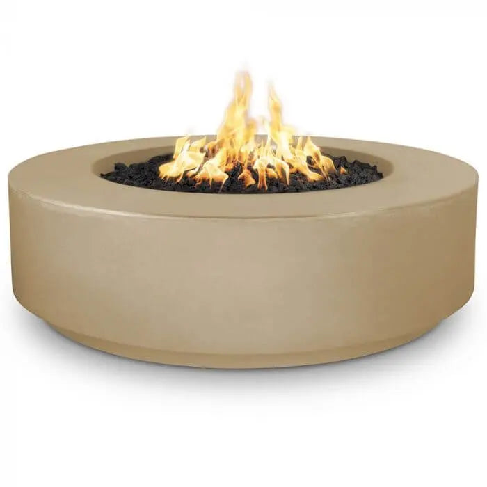 42" Florence Concrete Fire Pit - 12" Tall - OPT-FL42 The Outdoor Plus