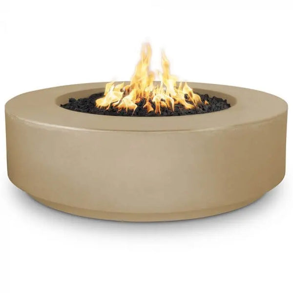 42" Florence Concrete Fire Pit - 12" Tall - OPT-FL42 The Outdoor Plus