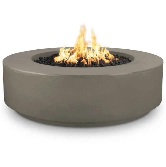 42" Florence Concrete Fire Pit - 12" Tall - OPT-FL42 The Outdoor Plus