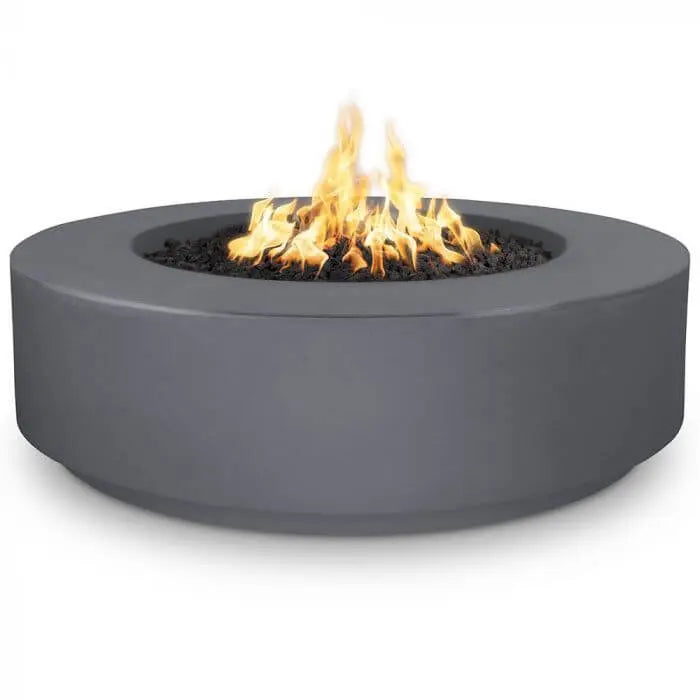 42" Florence Concrete Fire Pit - 12" Tall - OPT-FL42 The Outdoor Plus