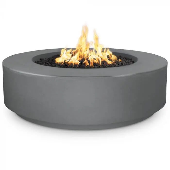 42" Florence Concrete Fire Pit - 12" Tall - OPT-FL42 The Outdoor Plus