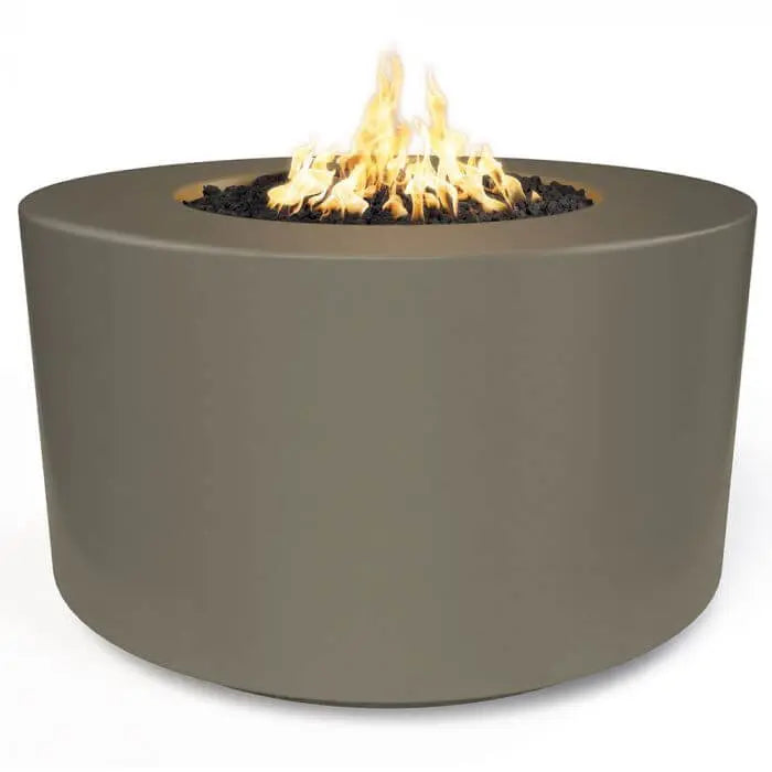 42" Florence Concrete Fire Pit - 24" Tall - OPT-FL4224 The Outdoor Plus