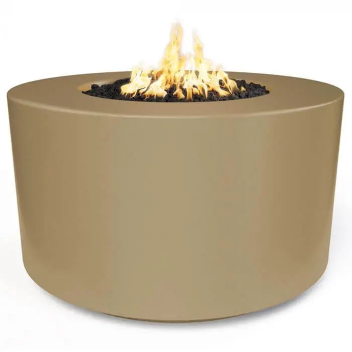 42" Florence Concrete Fire Pit - 24" Tall - OPT-FL4224 The Outdoor Plus