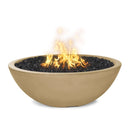 48" Sedona Concrete Narrow Ledge Fire Pit- OPT-SED48 The Outdoor Plus