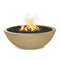 48" Sedona Concrete Narrow Ledge Fire Pit- OPT-SED48 The Outdoor Plus