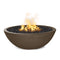 48" Sedona Concrete Narrow Ledge Fire Pit- OPT-SED48 The Outdoor Plus