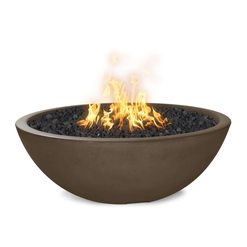 48" Sedona Concrete Narrow Ledge Fire Pit- OPT-SED48 The Outdoor Plus
