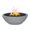 48" Sedona Concrete Narrow Ledge Fire Pit- OPT-SED48 The Outdoor Plus