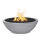 48" Sedona Concrete Narrow Ledge Fire Pit- OPT-SED48 The Outdoor Plus