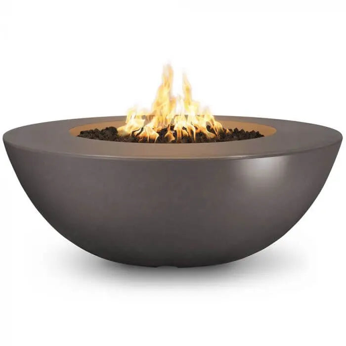 48" Sedona Wide Ledge Concrete Fire Pit- OPT-SEDWL48 The Outdoor Plus