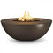 48" Sedona Wide Ledge Concrete Fire Pit- OPT-SEDWL48 The Outdoor Plus