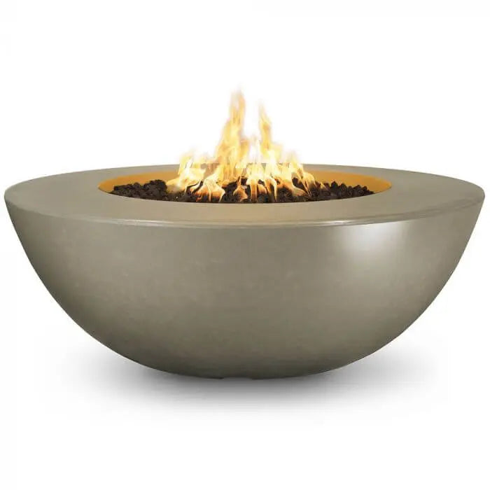 48" Sedona Wide Ledge Concrete Fire Pit- OPT-SEDWL48 The Outdoor Plus