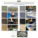 60" Cazo Fire Pit No Ledge- OPT-CZNL60 The Outdoor Plus