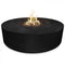 72" Florence Concrete Fire Pit - 20" Tall - OPT-FL72 The Outdoor Plus