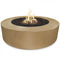 72" Florence Concrete Fire Pit - 20" Tall - OPT-FL72 The Outdoor Plus