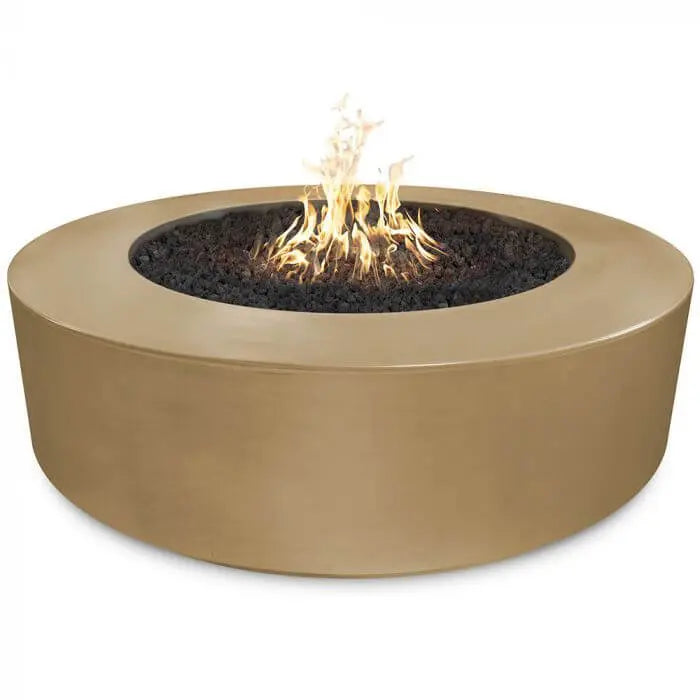 72" Florence Concrete Fire Pit - 20" Tall - OPT-FL72 The Outdoor Plus