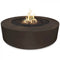 72" Florence Concrete Fire Pit - 20" Tall - OPT-FL72 The Outdoor Plus